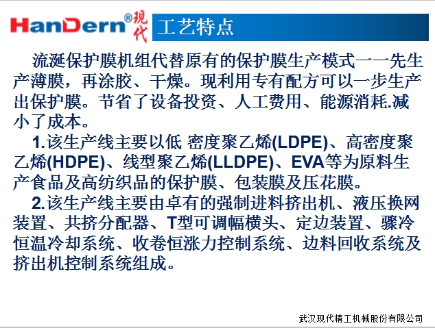 保護(hù)膜流涎機(jī)組 2 保護(hù)膜流涎機(jī)組 2