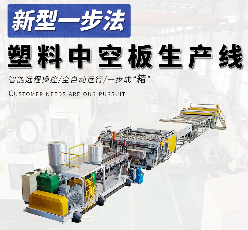 粉料一步法中空板生產(chǎn)線設(shè)備